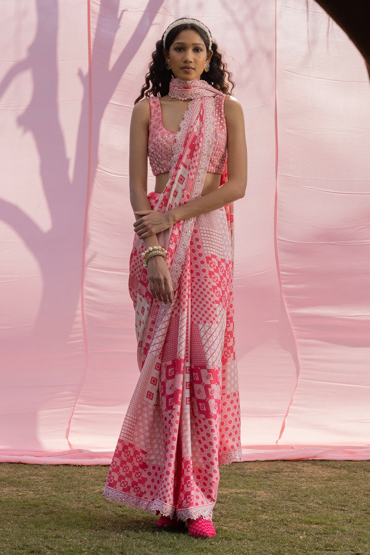 Printed Saree