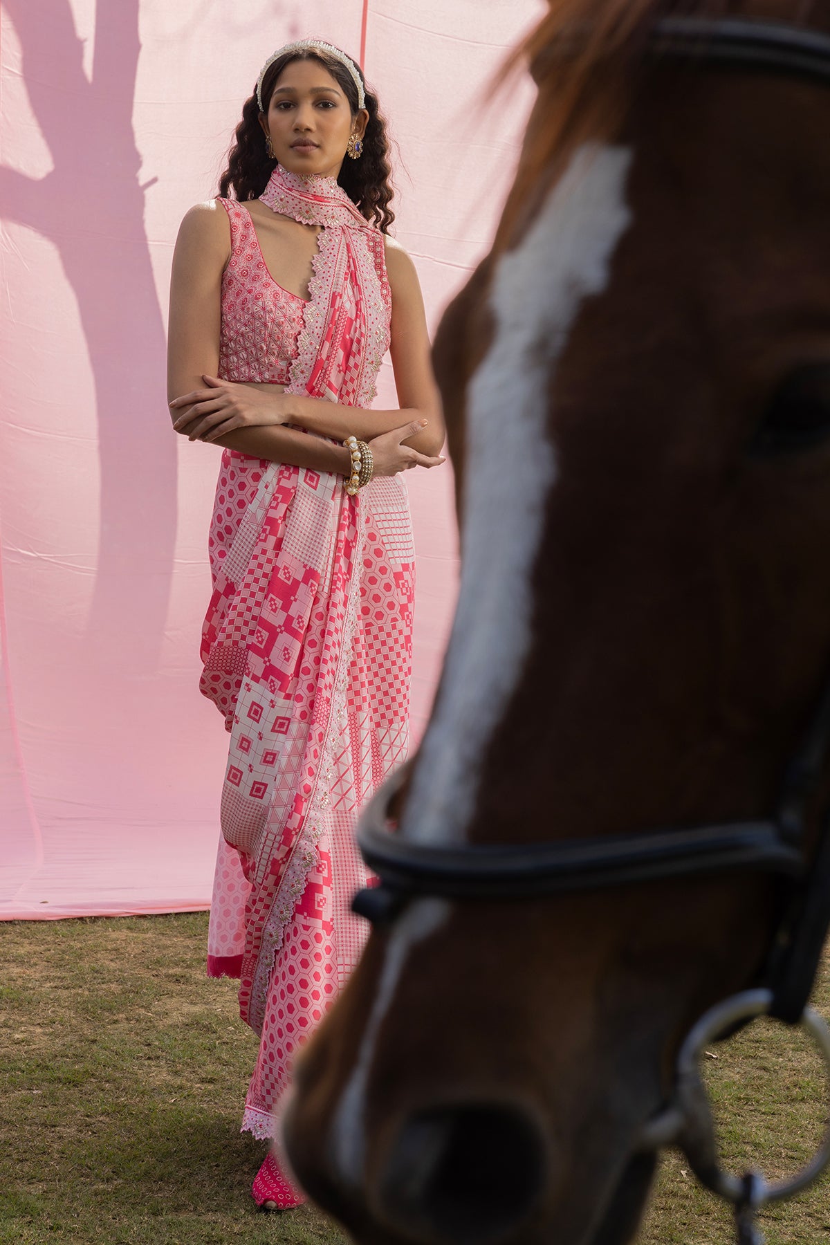 Printed Saree