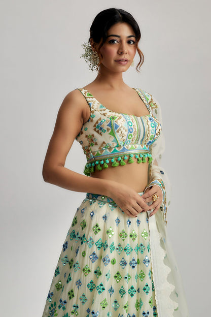 Aanya Mela Lehenga Set