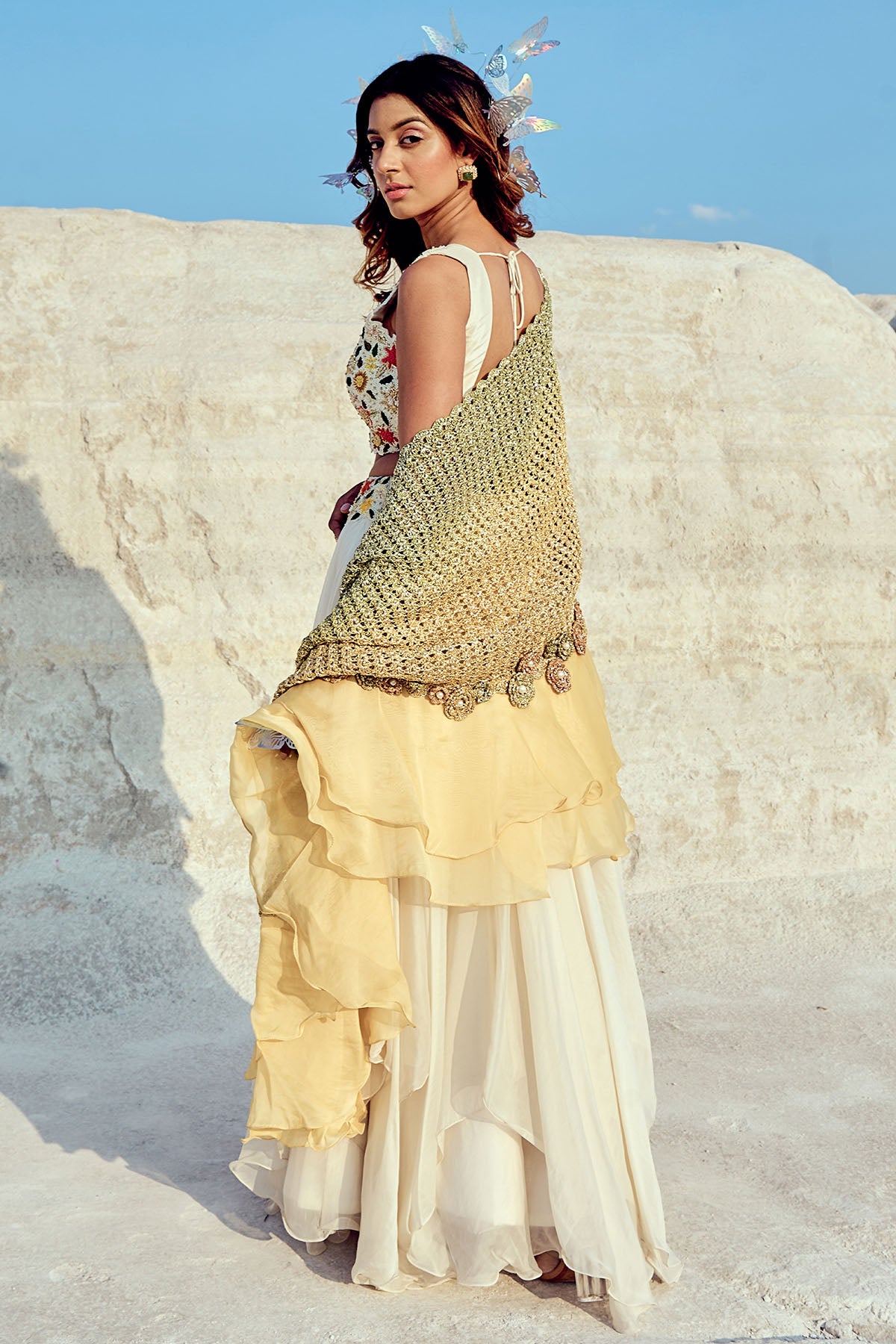 Mesh Dupatta