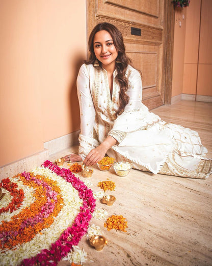 Sonakshi Sinha in Asma Palazzo Set