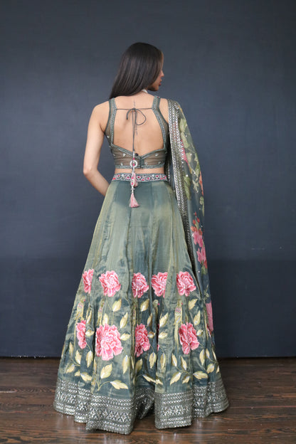 Garden Lehenga