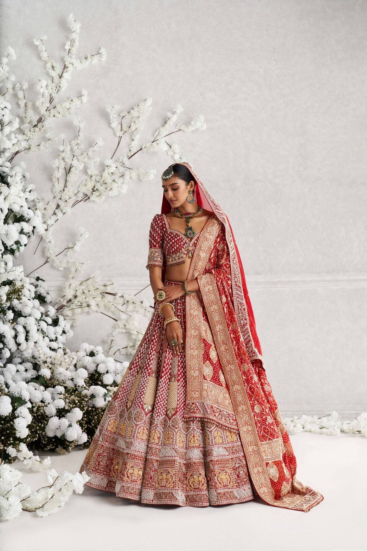 Bridal Jewellery Lehenga Choli - Buy Bridal Jewellery Lehenga Choli online  in India