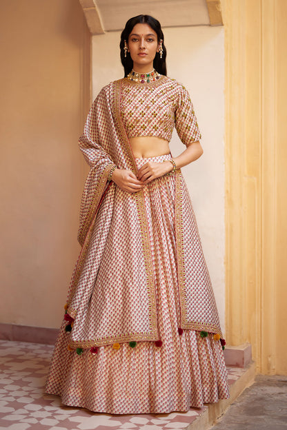 Bagru Lehenga