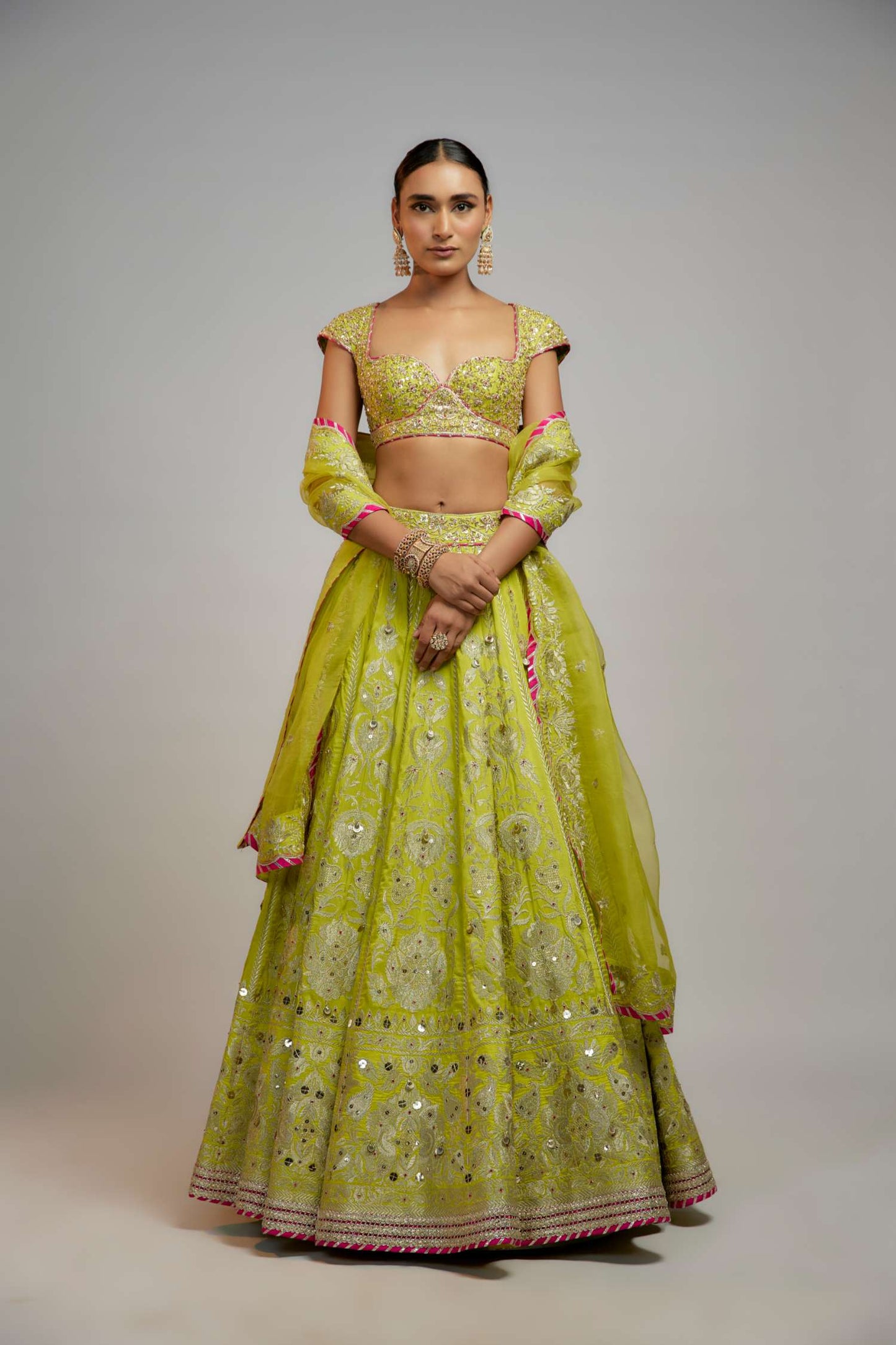 Malaika Arora In Golconda Nayla Lehenga set