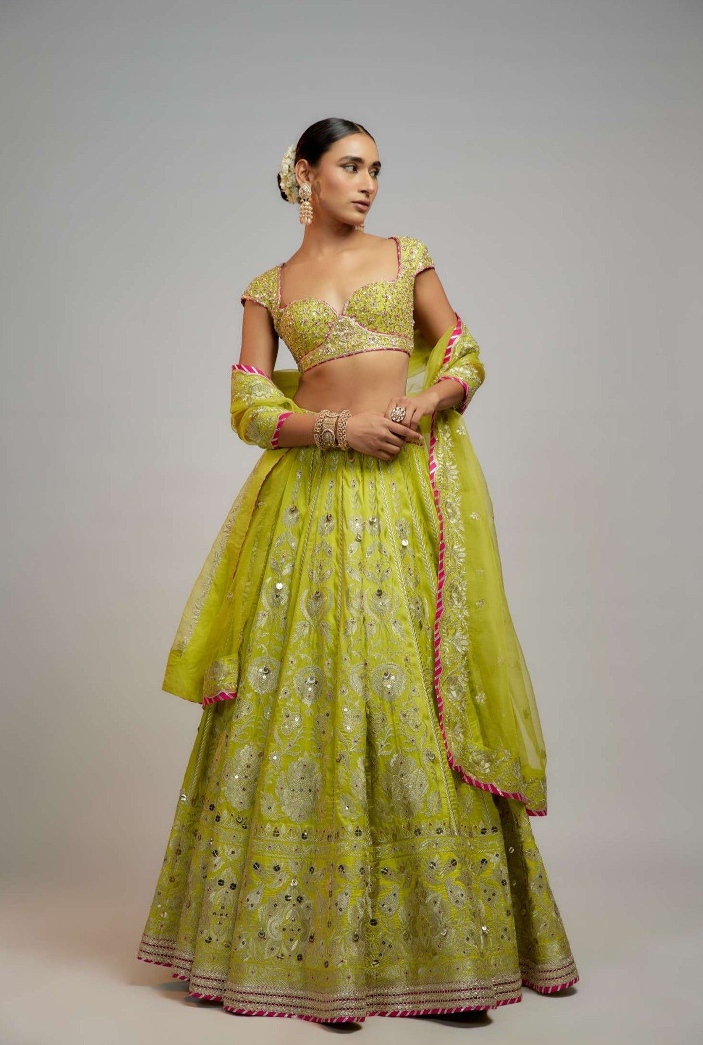 Malaika Arora In Golconda Nayla Lehenga set