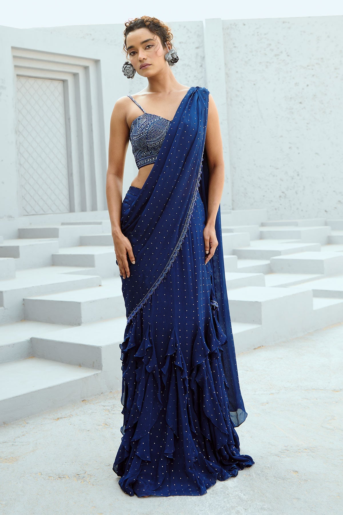 Stella Pre Drape Saree