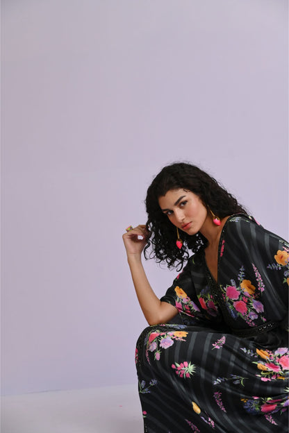 Bella Satin Kaftan