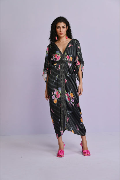 Bella Satin Kaftan