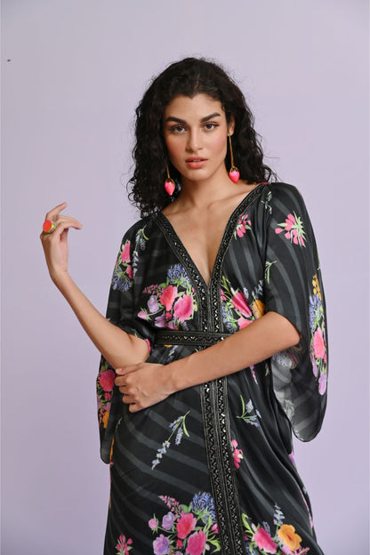 Bella Satin Kaftan