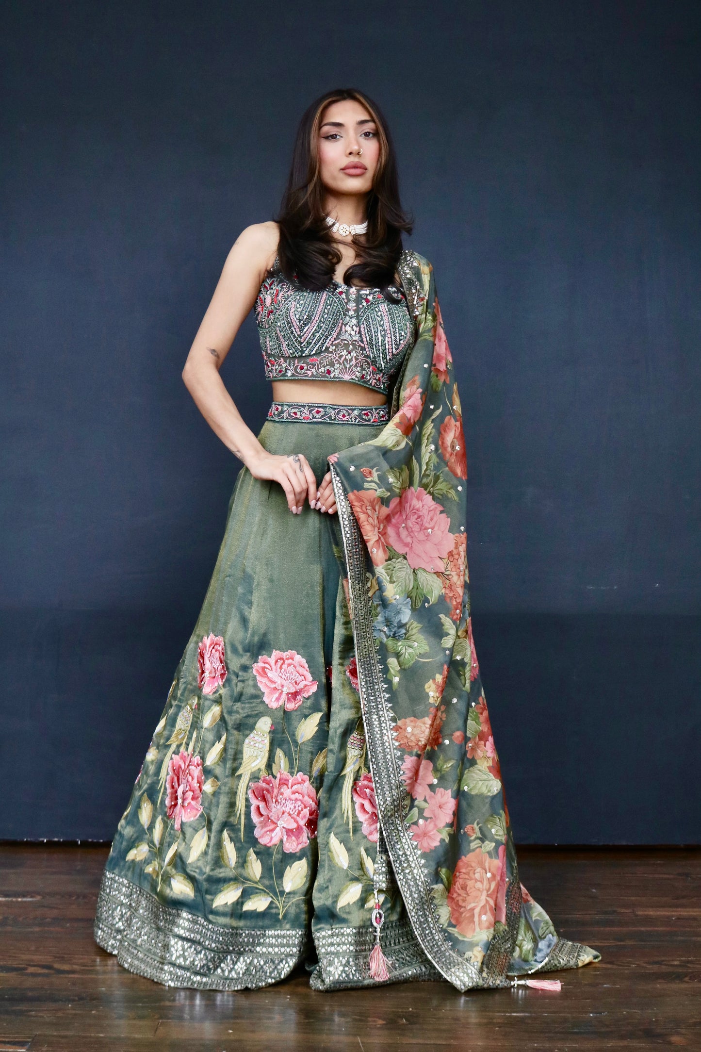 Garden Lehenga