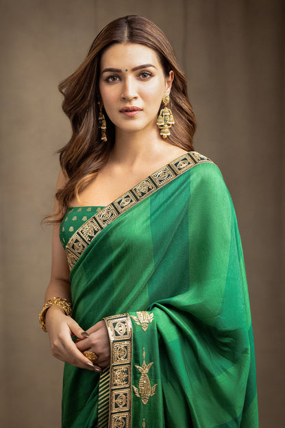 Green Mystic Saree