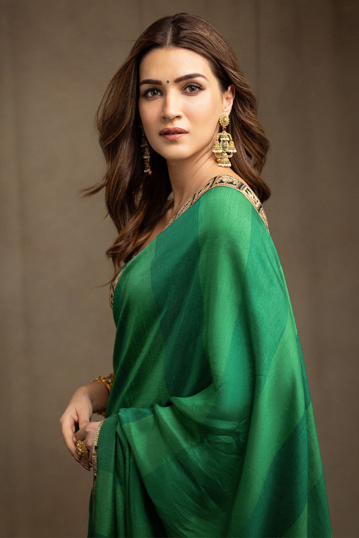 Green Mystic Saree