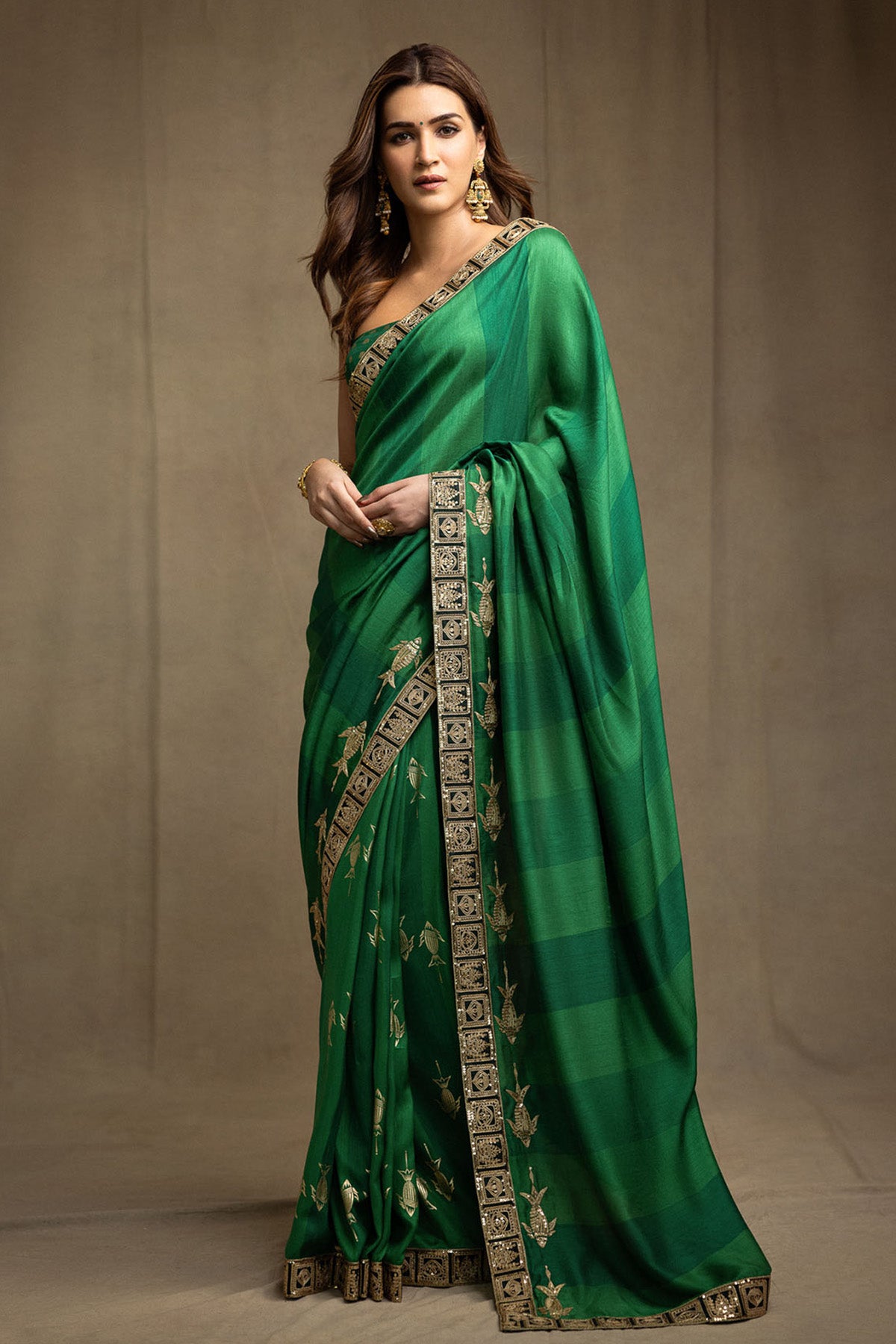 Green Mystic Saree