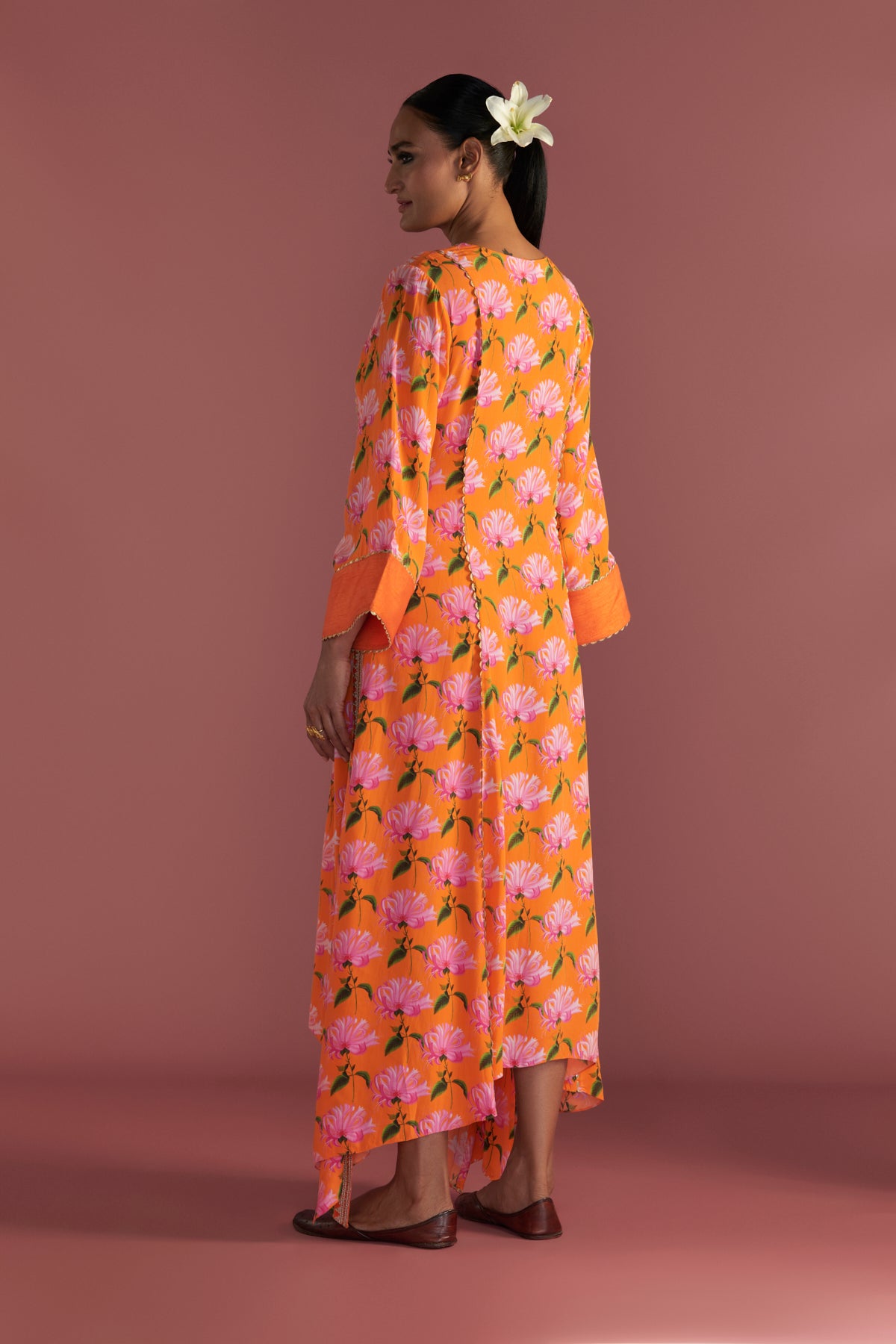 Orange Mist Kaftan