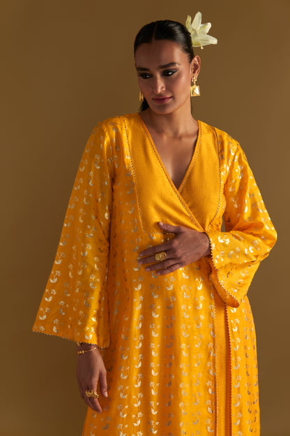 Mango Yellow Springbud Culotte Set