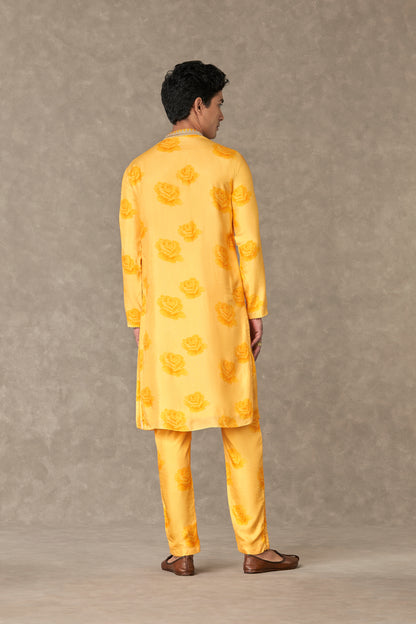 Yellow Gulaab Kurta Set