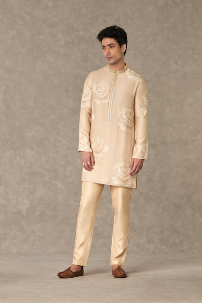 Beige Gulaab Kurta Set