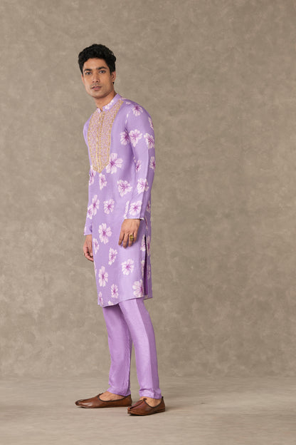 Lilac Parijat Kurta