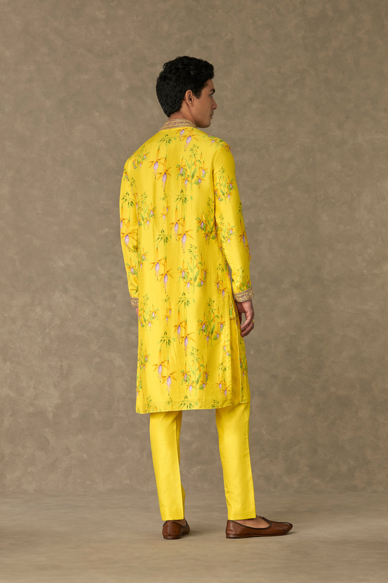 Lemon Yellow Juhi Kurta Set