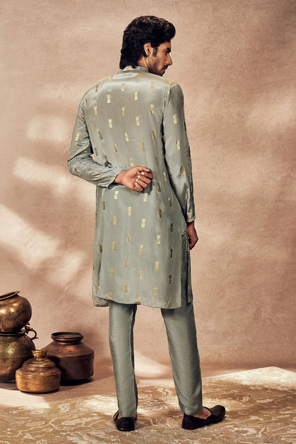 Grey Timber Tribe Kurta