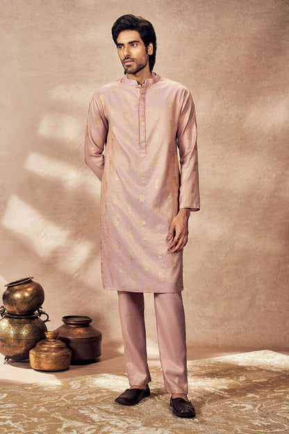 Lilac Timber Tribe Kurta