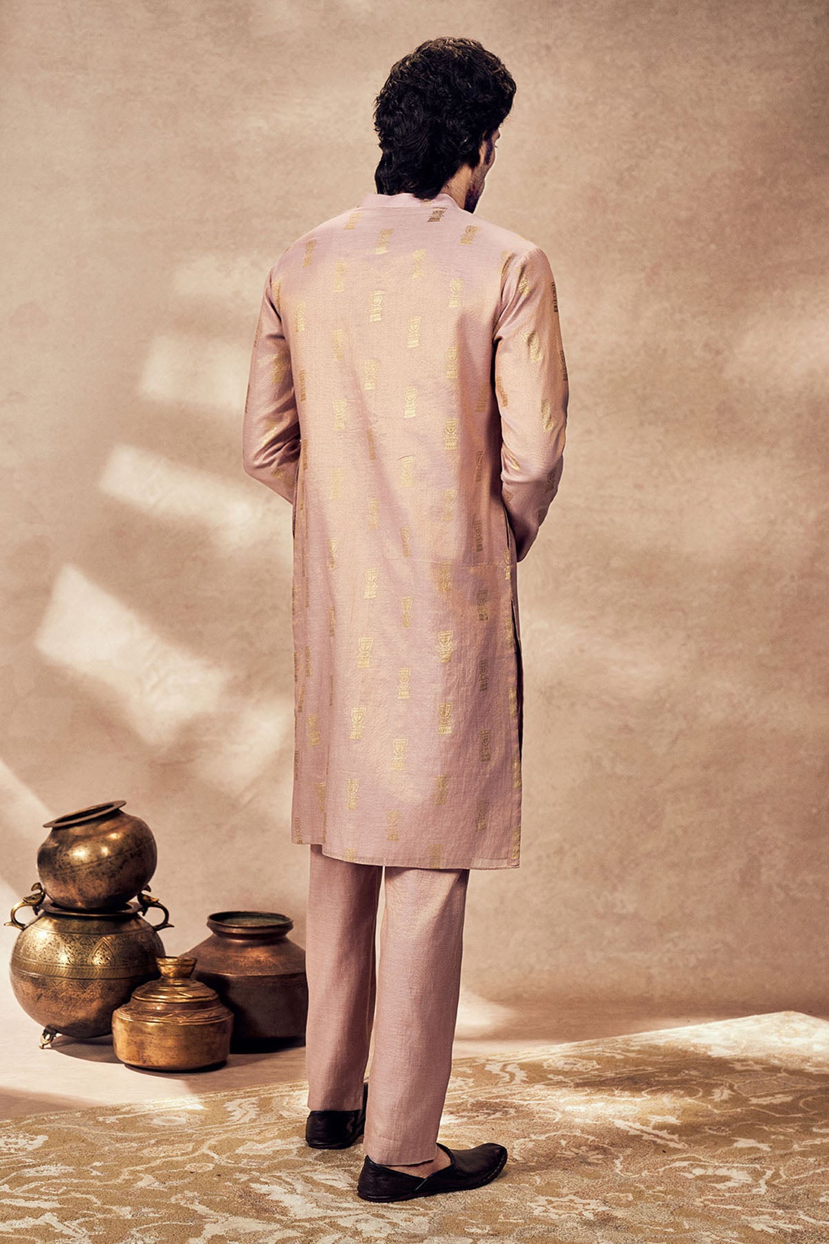 Lilac Timber Tribe Kurta