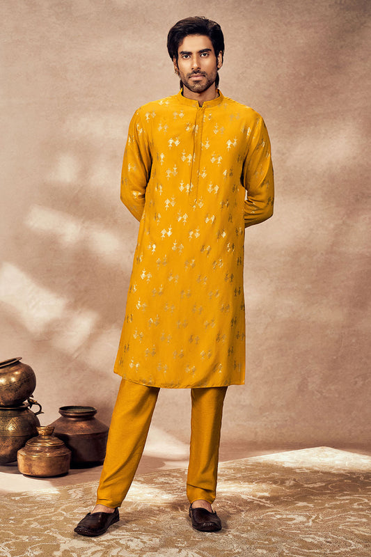 Yellow Mystic Kurta Set