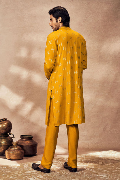 Yellow Mystic Kurta Set