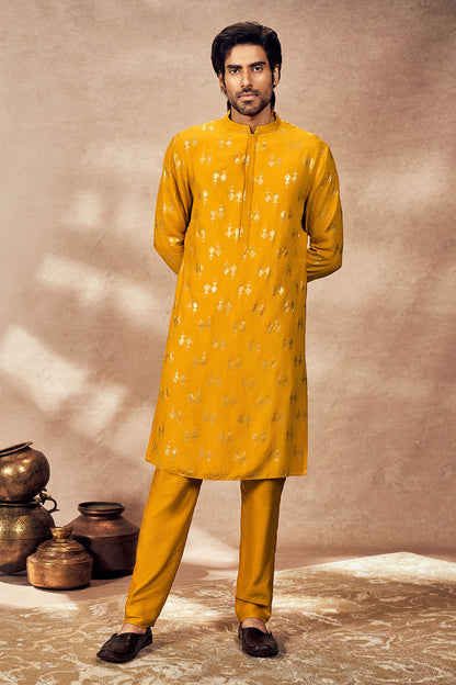 Yellow Mystic Kurta