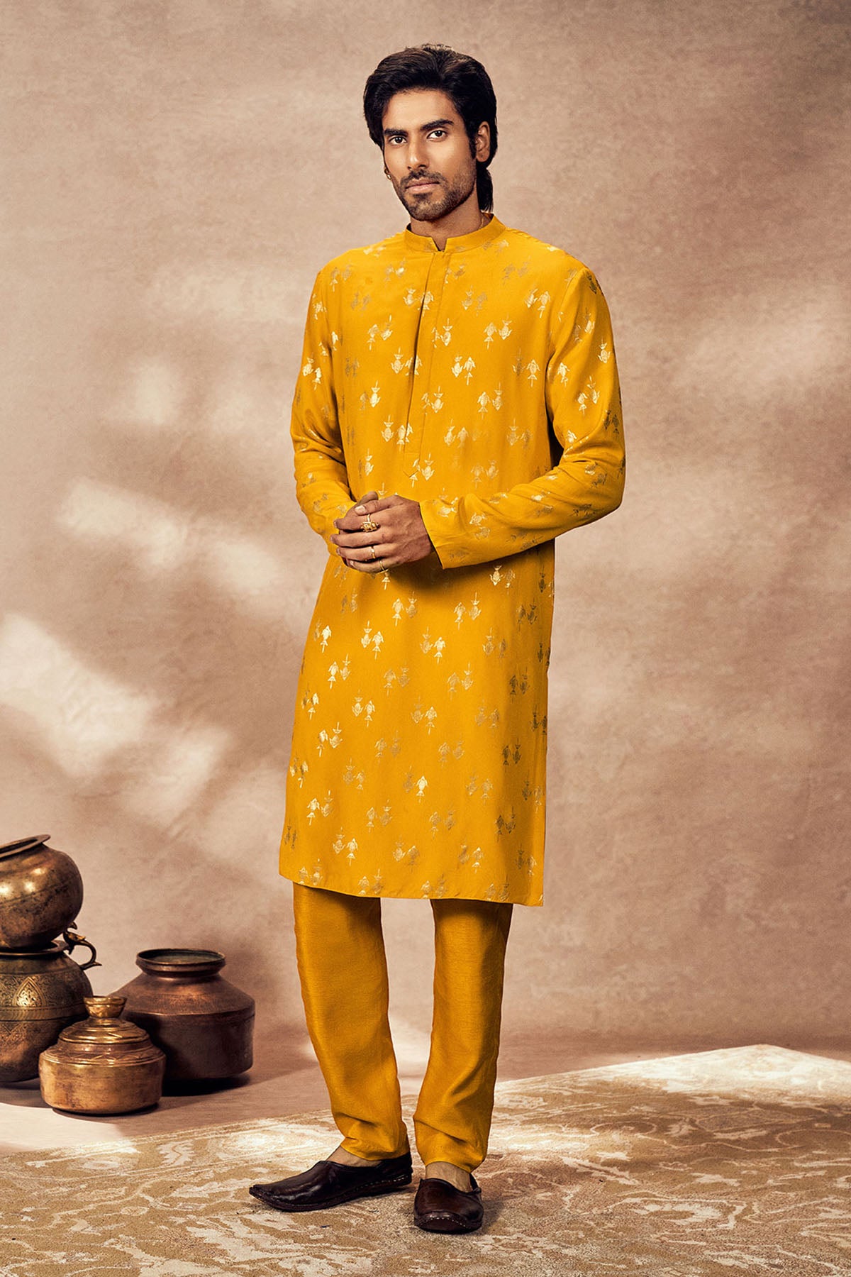 Yellow Mystic Kurta