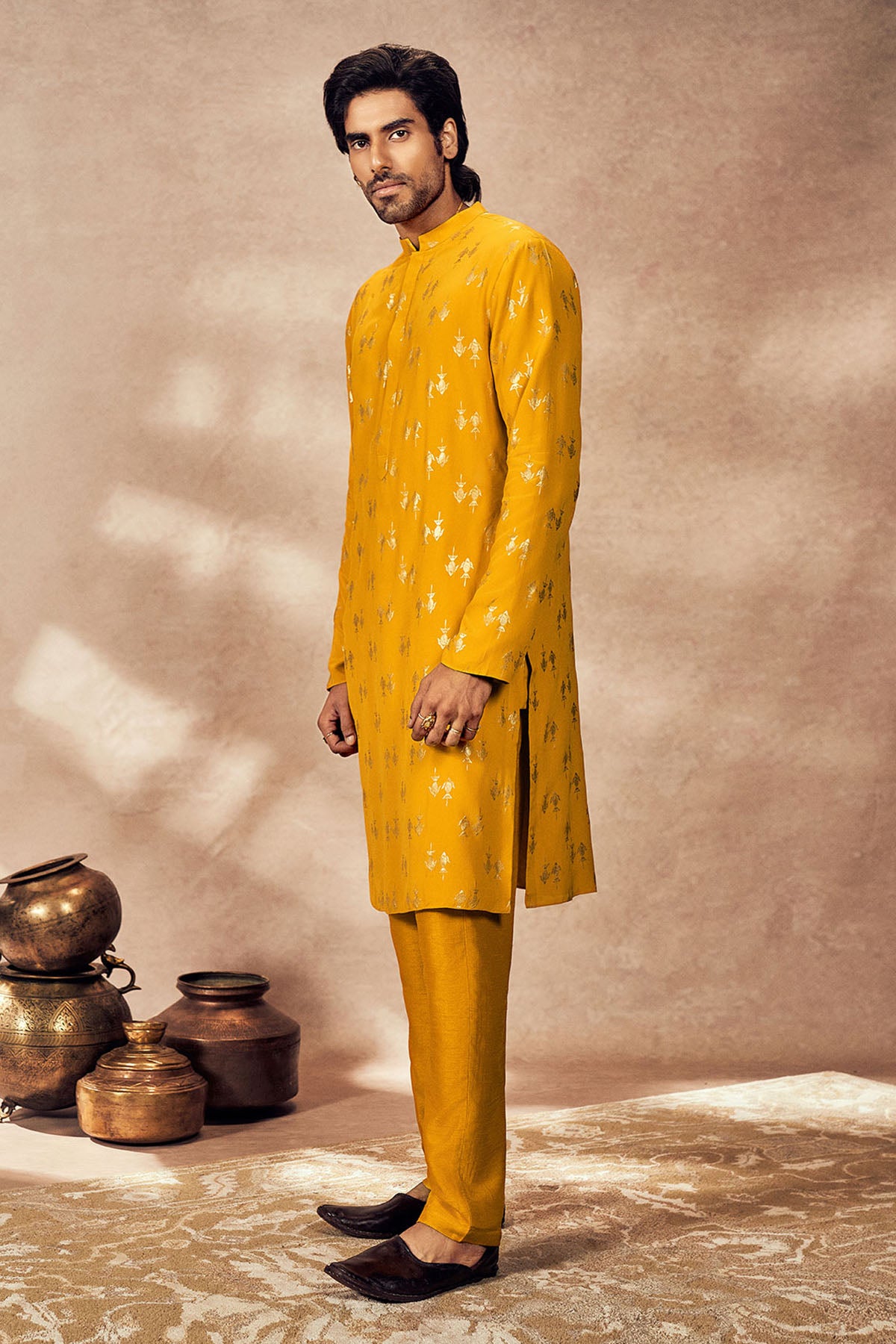 Yellow Mystic Kurta