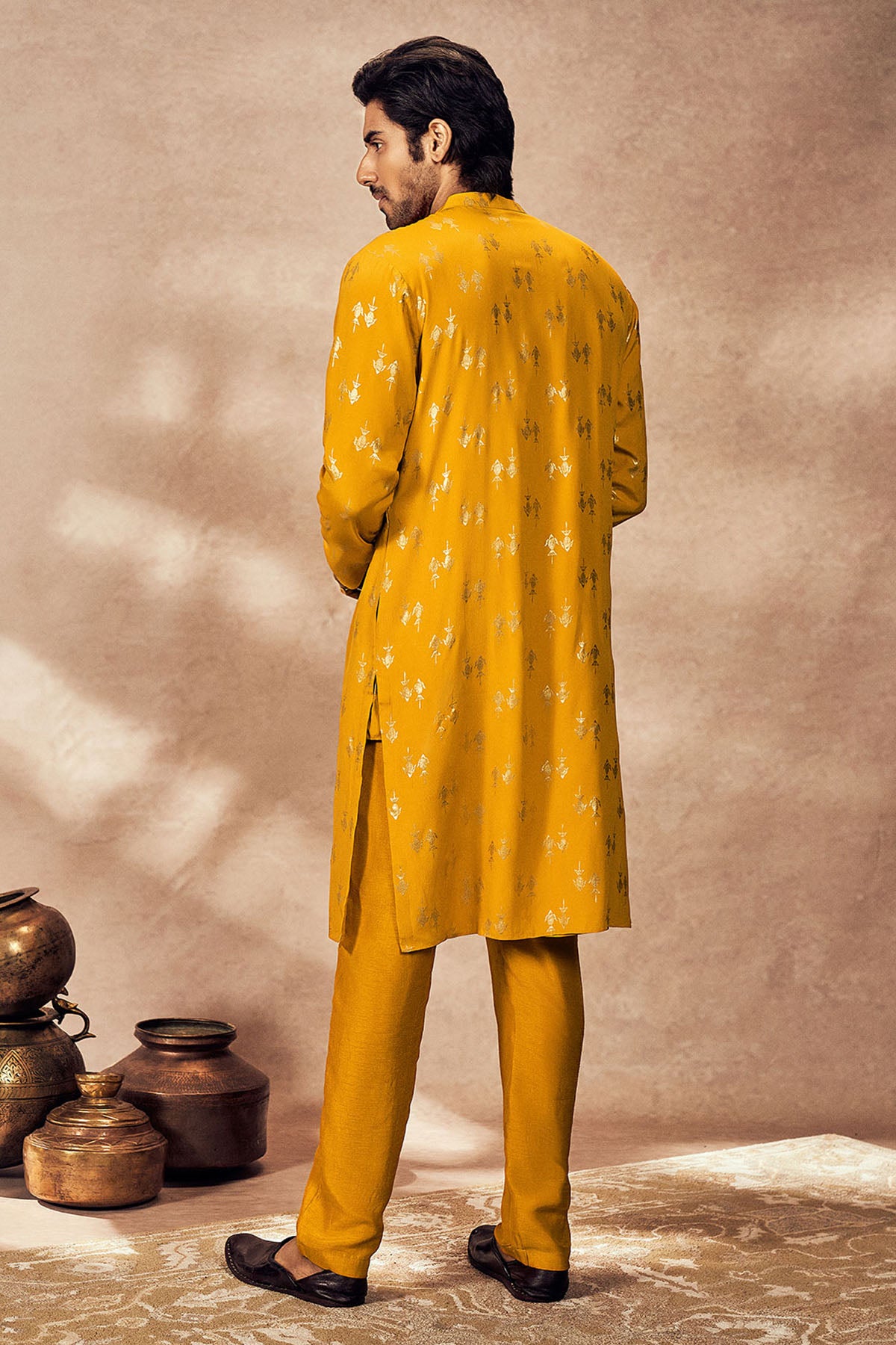 Yellow Mystic Kurta