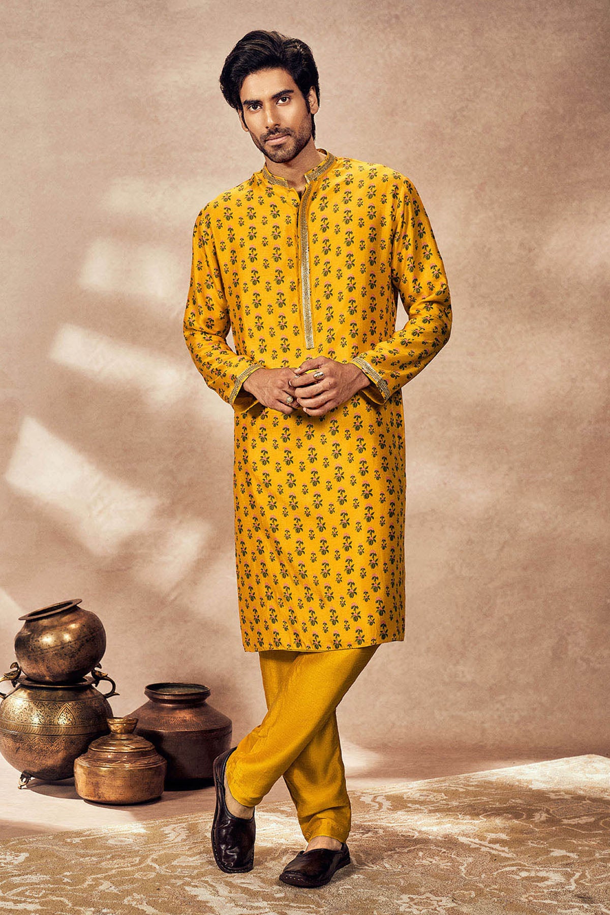 Yellow Pixie Dust Kurta