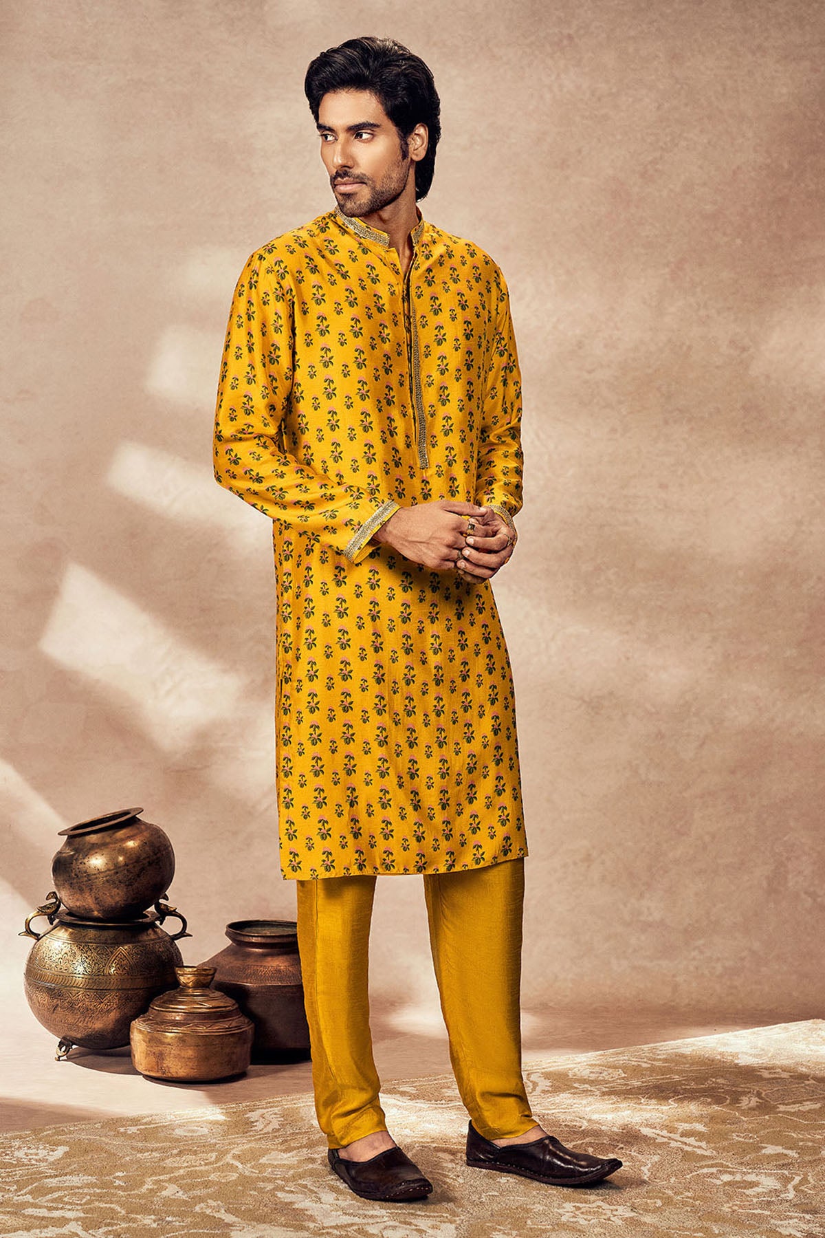 Yellow Pixie Dust Kurta