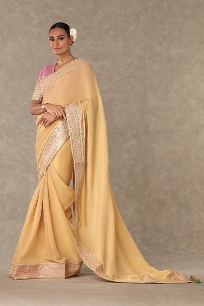 Gold Tissue Saree