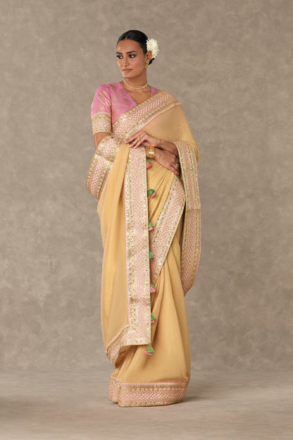 Gold Tissue Saree