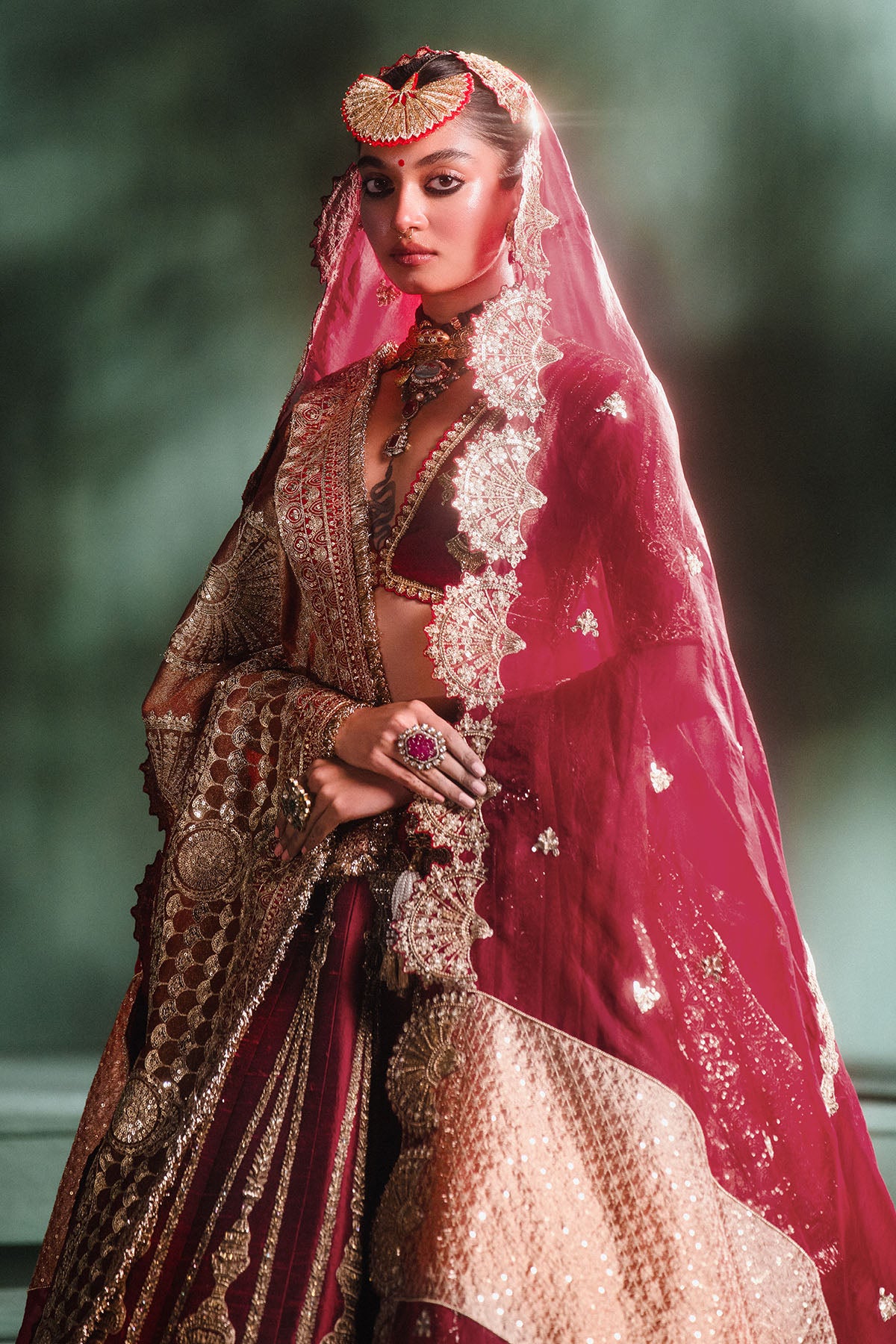 The Gajar Halwa Lehenga