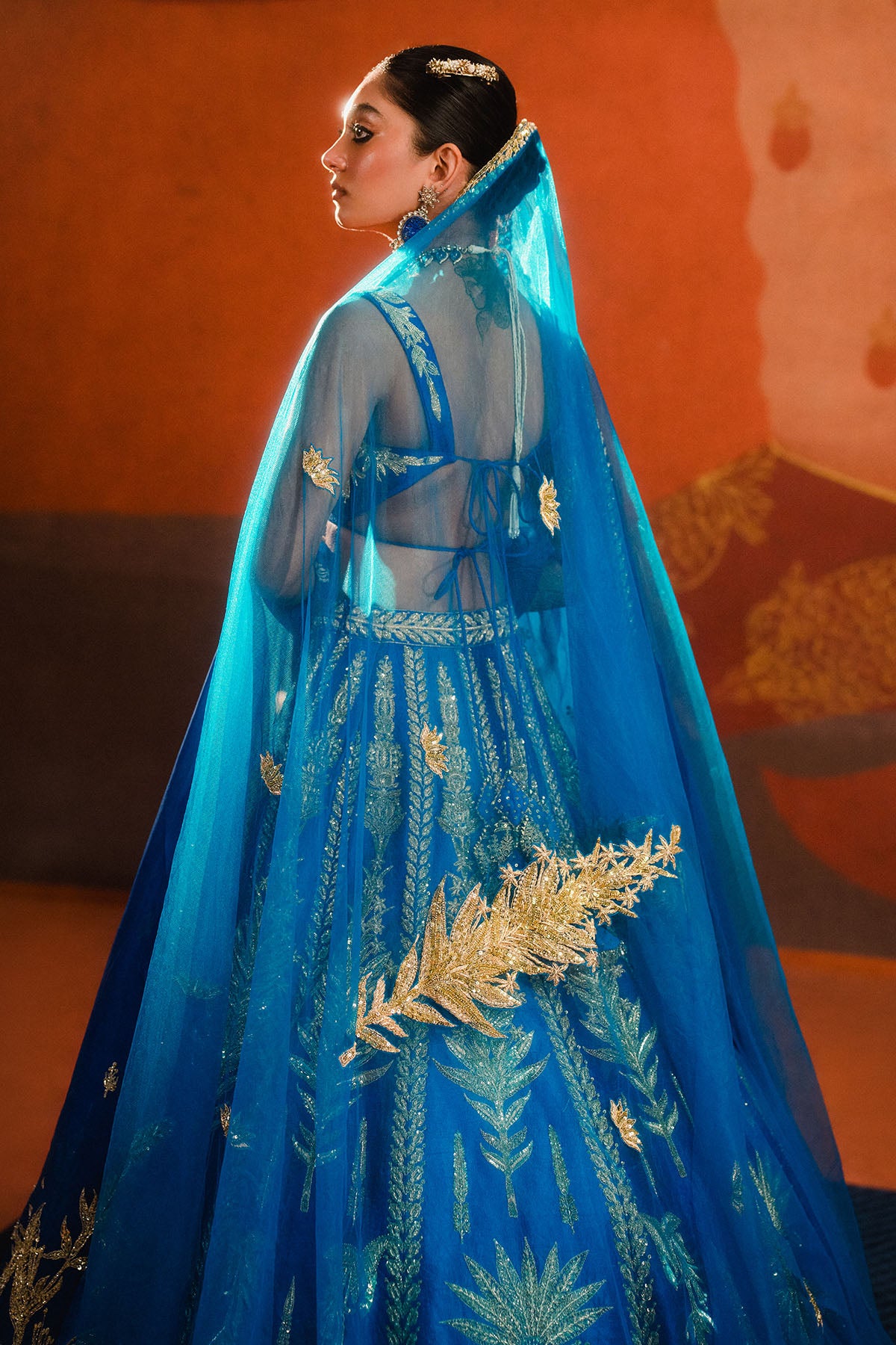 The Neel Bahar Lehenga