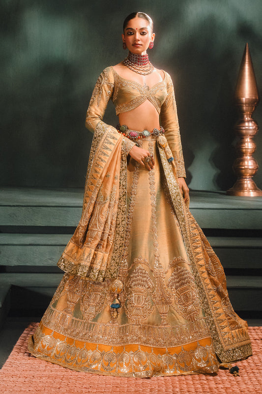 The Kesar Varak Lehenga