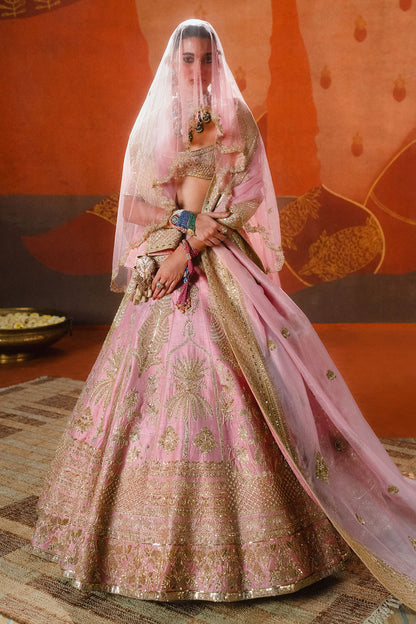 The Gulab Barfi Lehenga