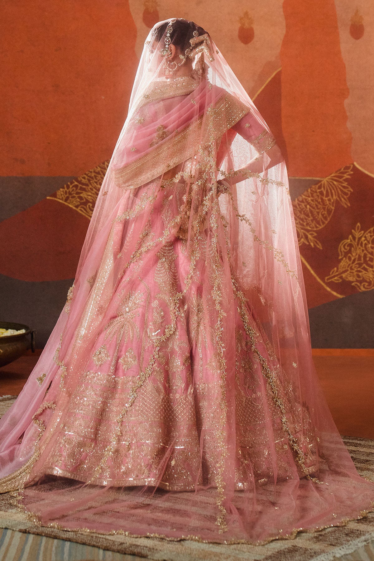 The Gulab Barfi Lehenga