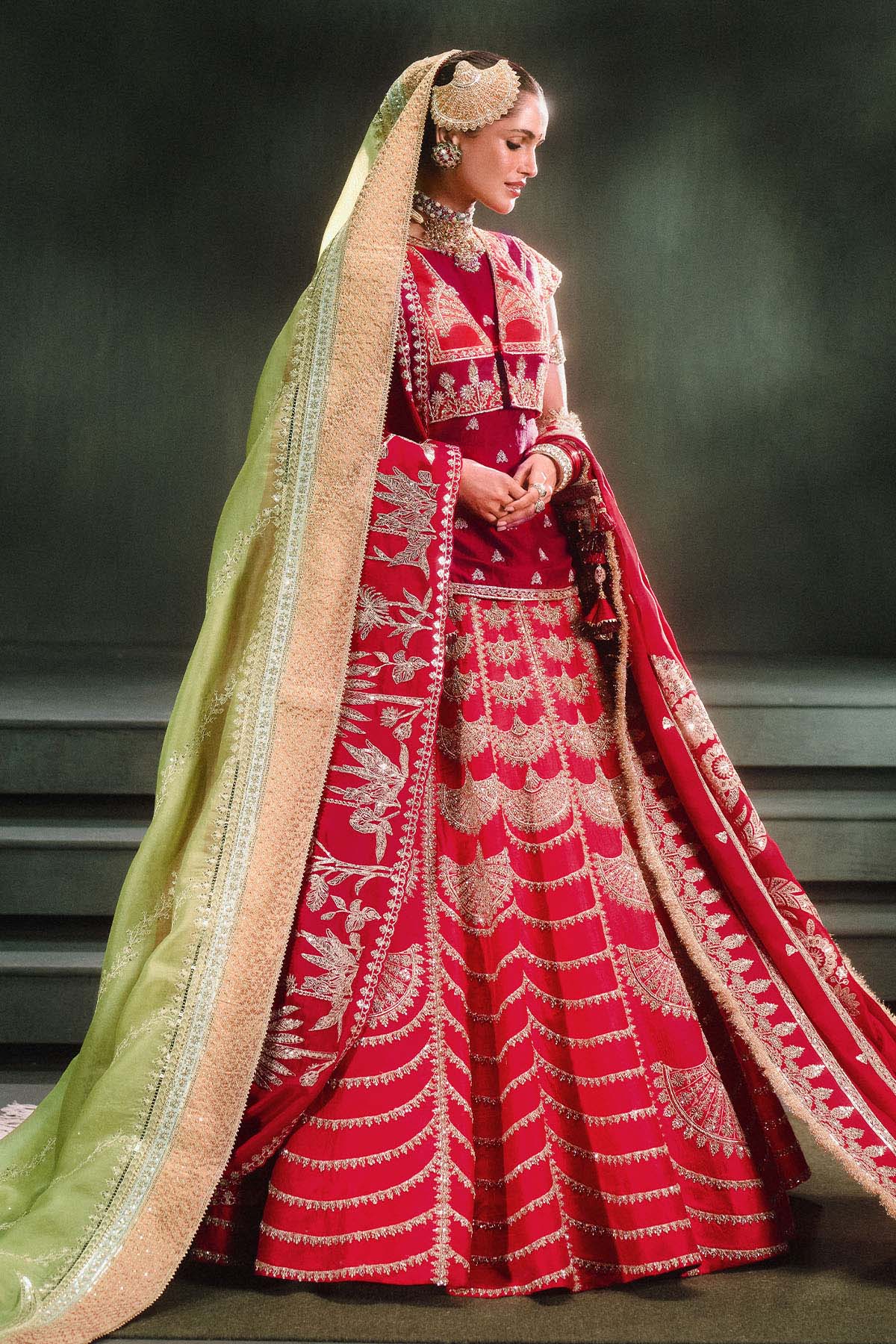 Anar Dana Lehenga