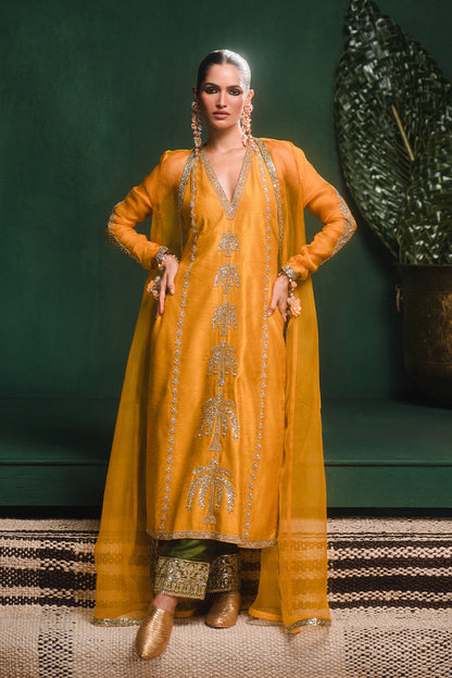 The Aam Panna Kurta Set