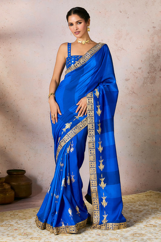 Blue Mystic Saree