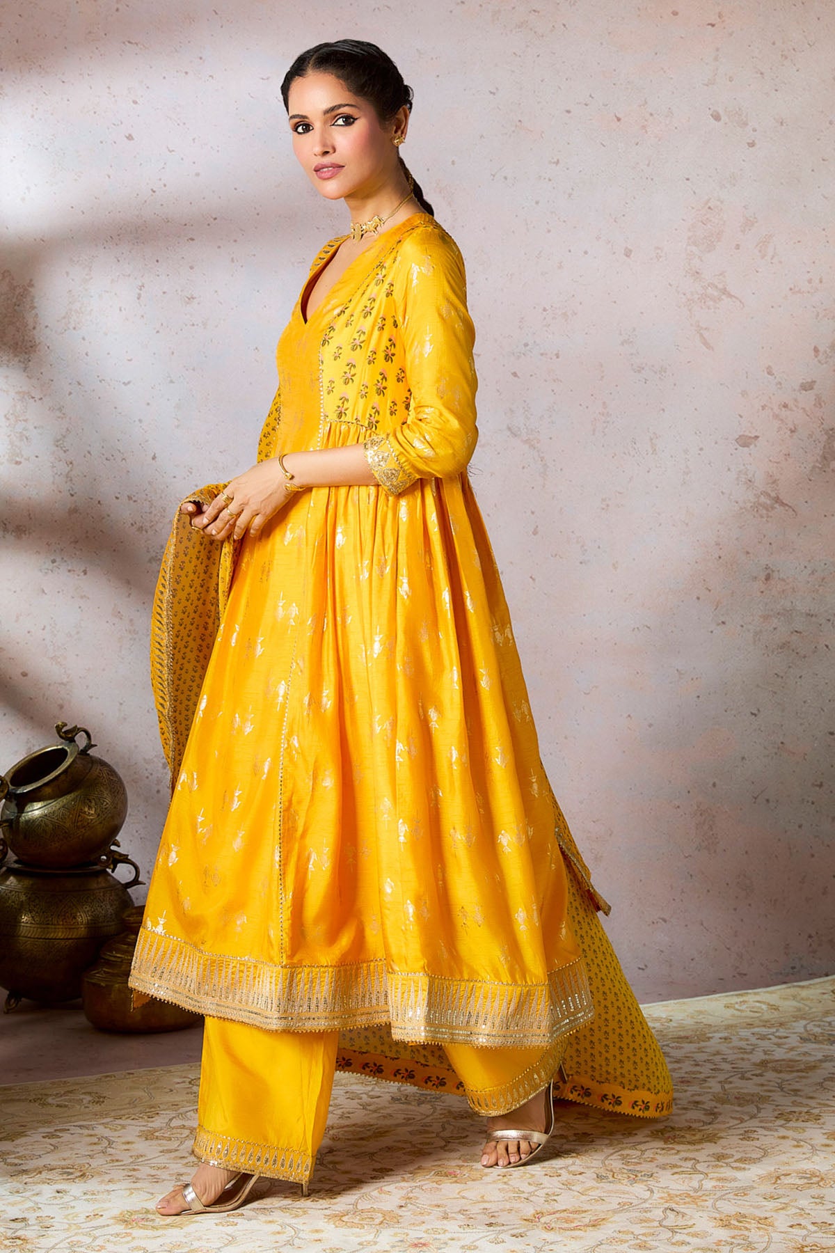 Yellow Mystic Kurta Set