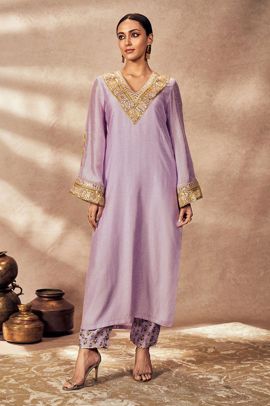 Lilac Pixie Dust Tunic Set