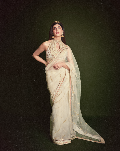 Sanjana Sanghi in  Golconda Priyal saree set