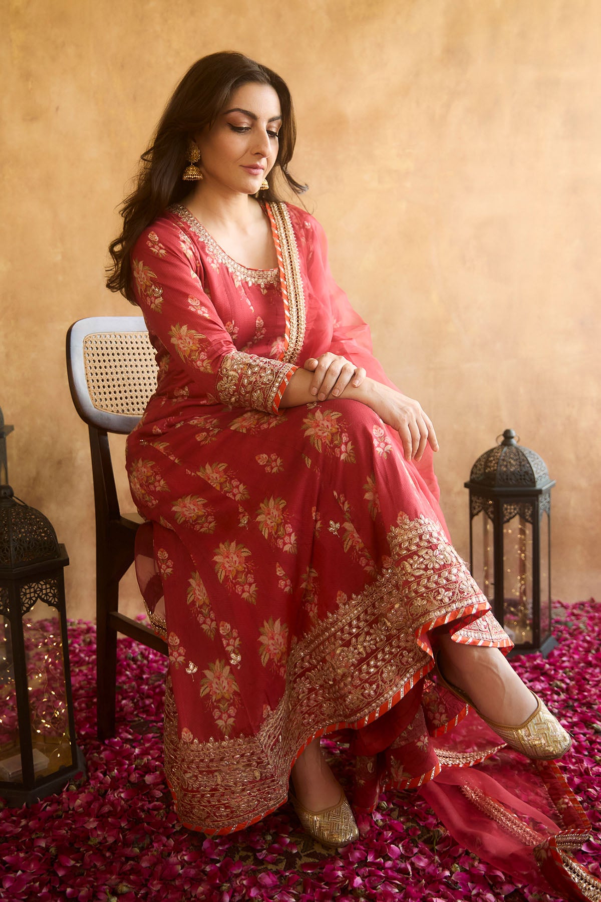 Soha Anarkali Set